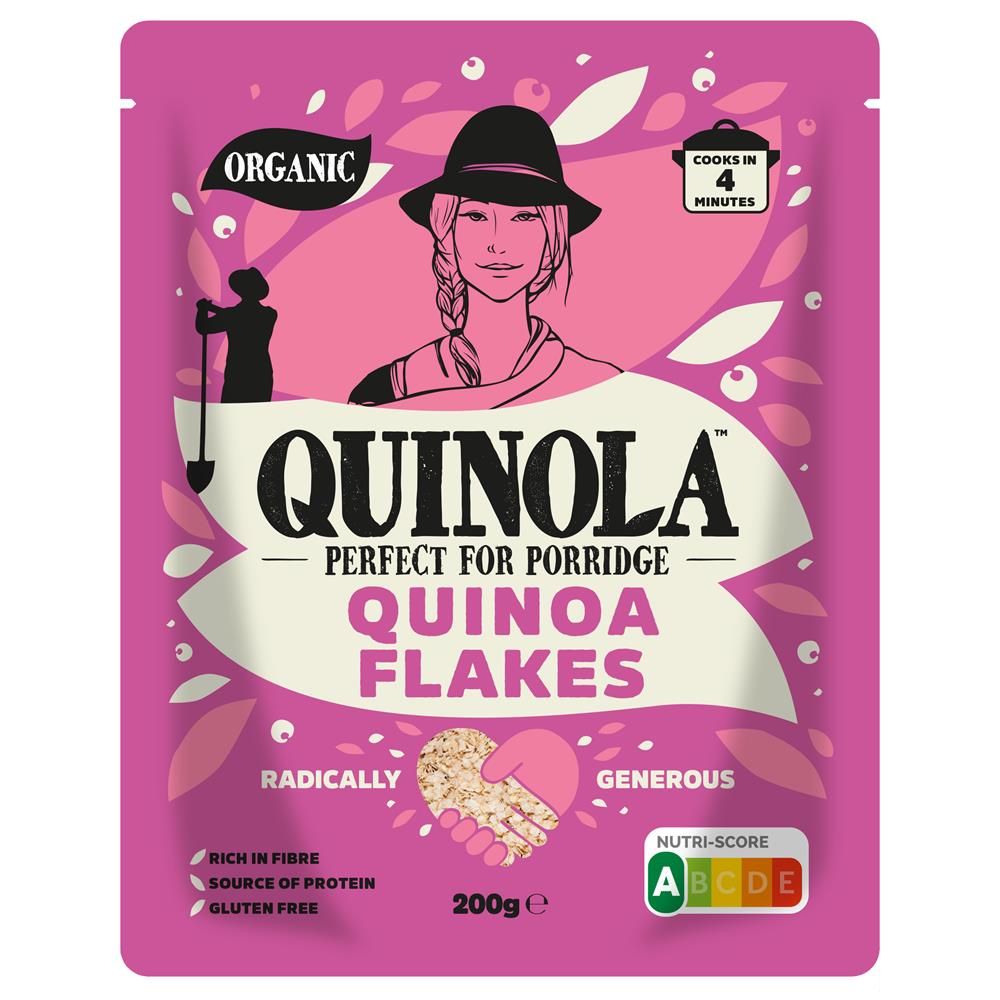 Quinola Organic Quinoa Flakes 200g