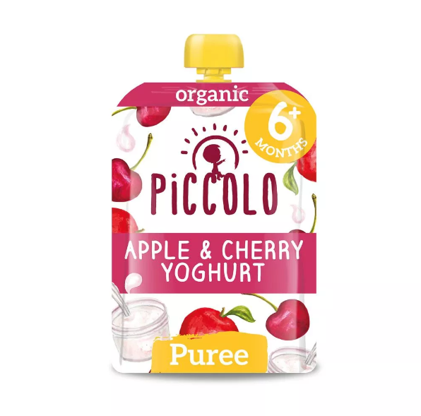 Piccolo Cherry & Yoghurt with Oats 100g - Pack of 5