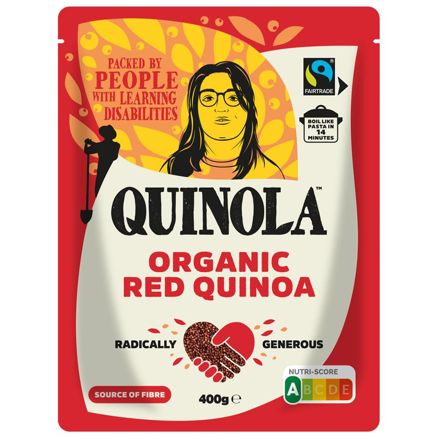 Quinola Organic Red Quinoa 400g