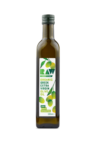 Raw Health Organic Greek Extra Virgin Olive Oil 500ml