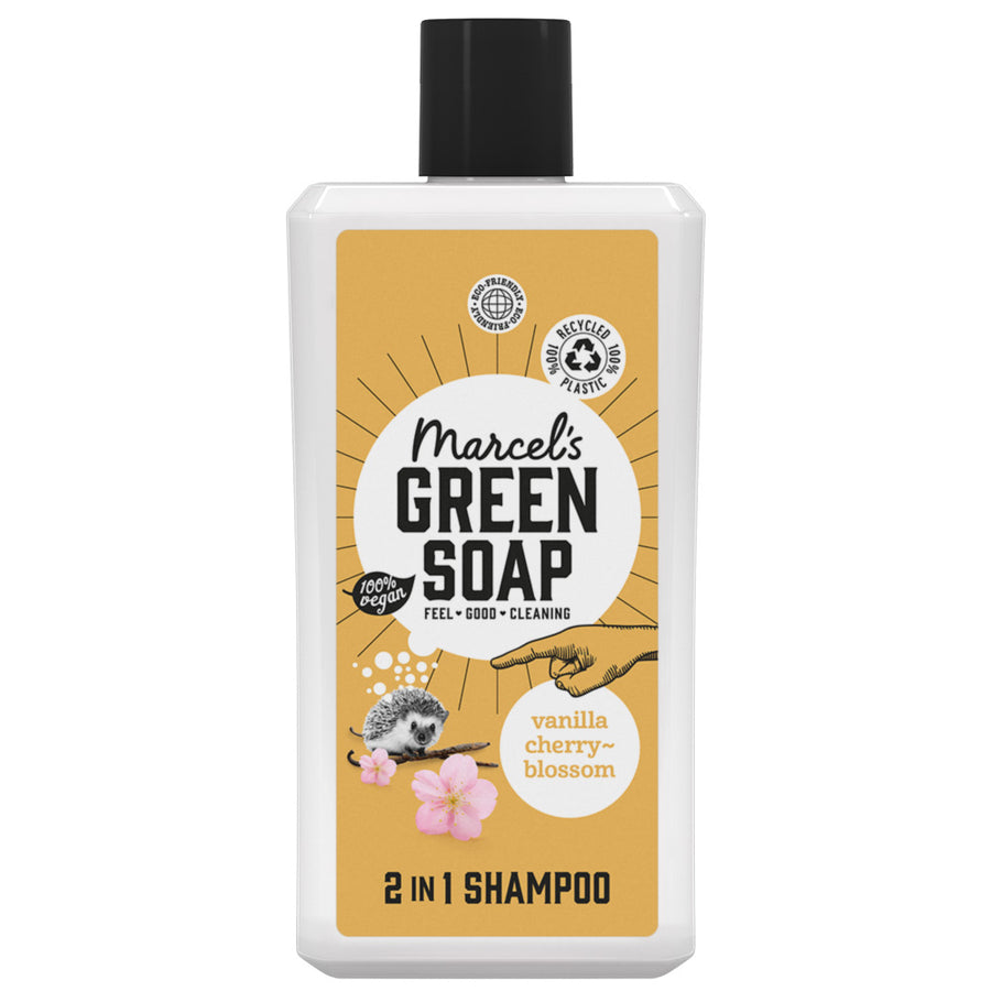 Marcels Green Soap Vanilla & Cherry 2 in 1 Shampoo 500ml