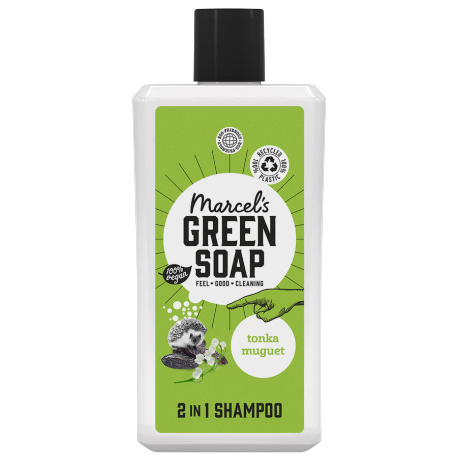Marcels Green Soap Tonka & Muguet 2 in 1 Shampoo 500ml