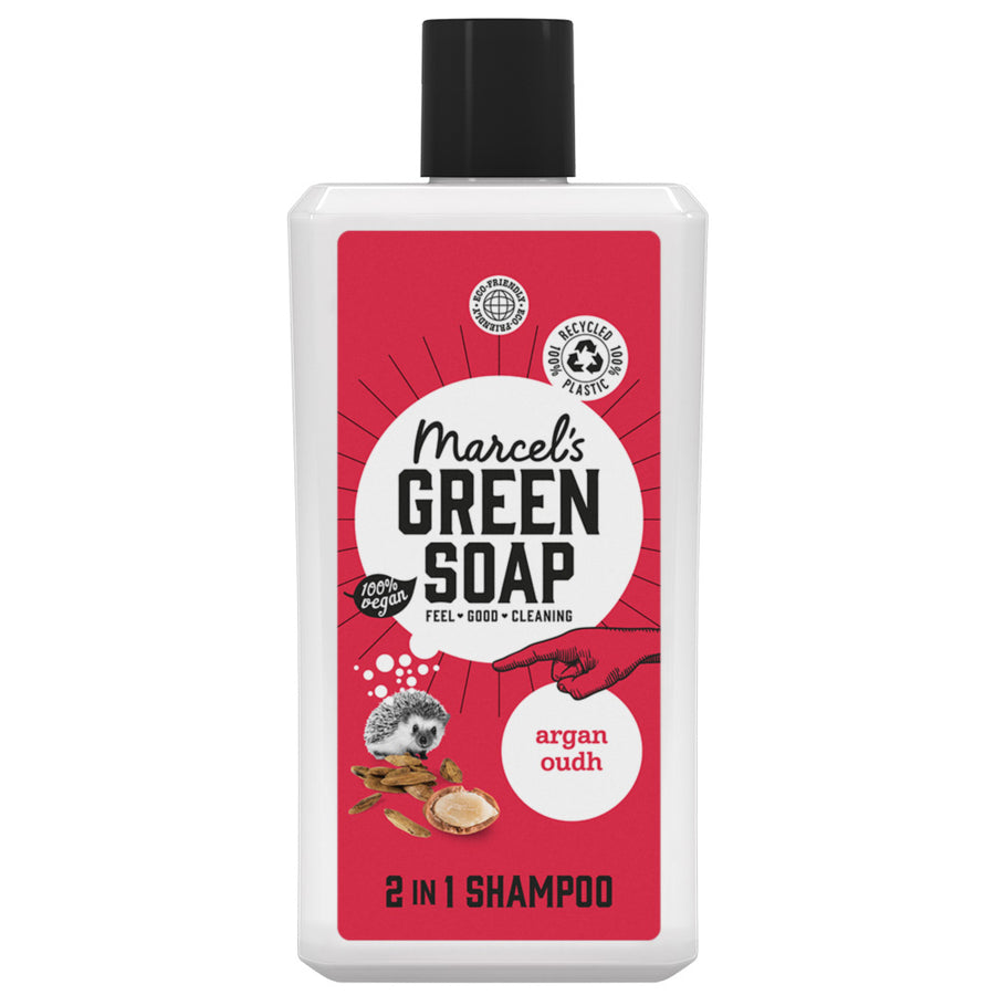 Marcels Green Soap Argan & Oudh 2 in 1 Shampoo 500ml