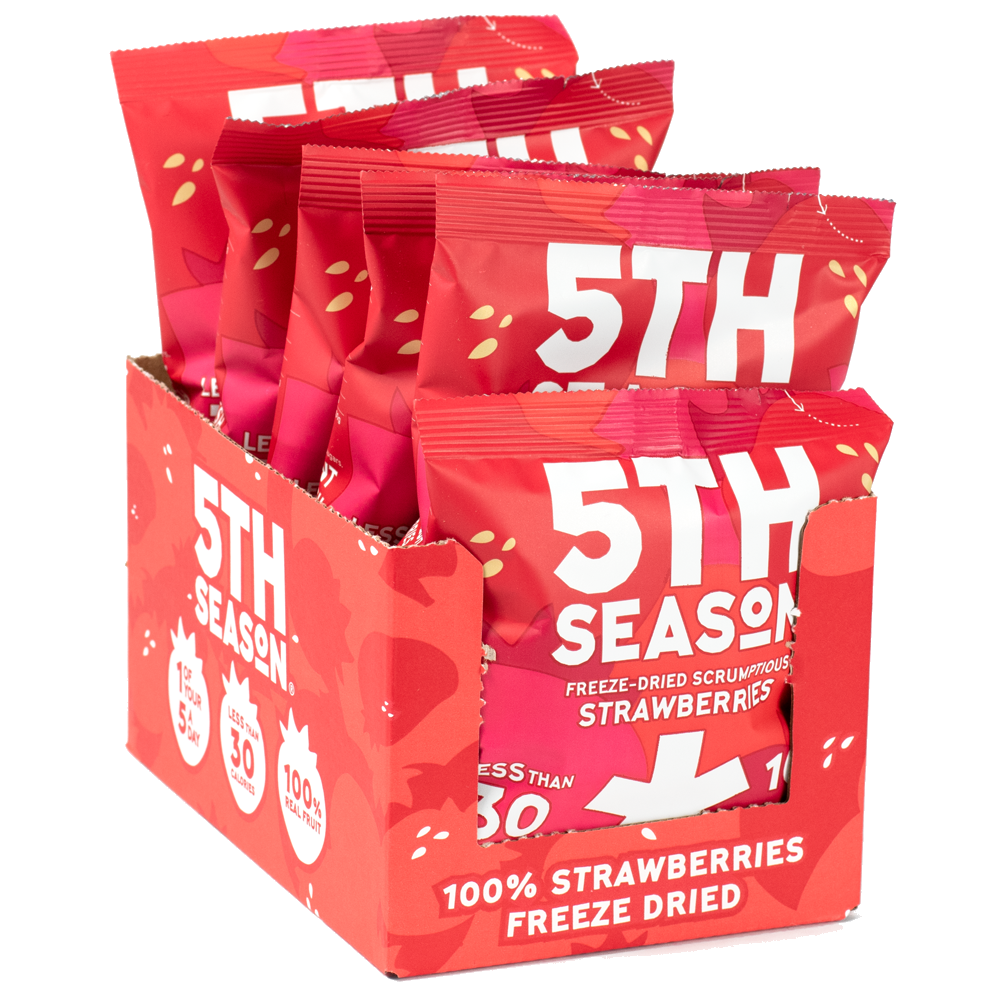 5th Season Freeze Dried Strawberry Bites 8g - Case of 6