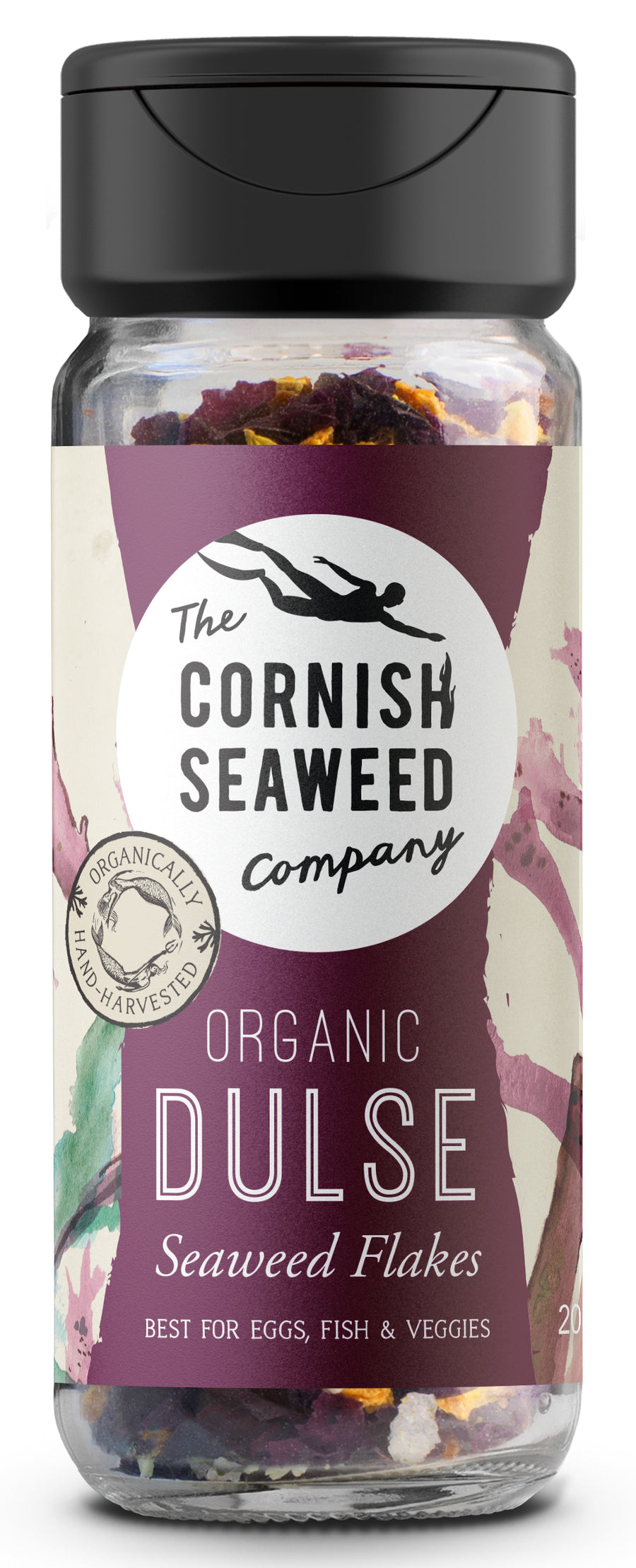 The Cornish Seaweed Company Dulse Seaweed Flakes Shaker 20g