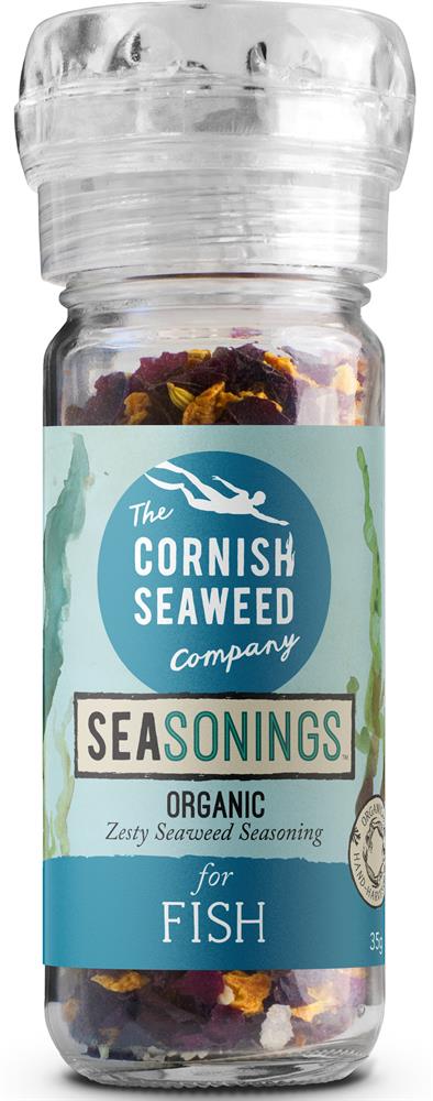 The Cornish Seaweed Company Zesty Seaweed Seasoning for Fish 33g