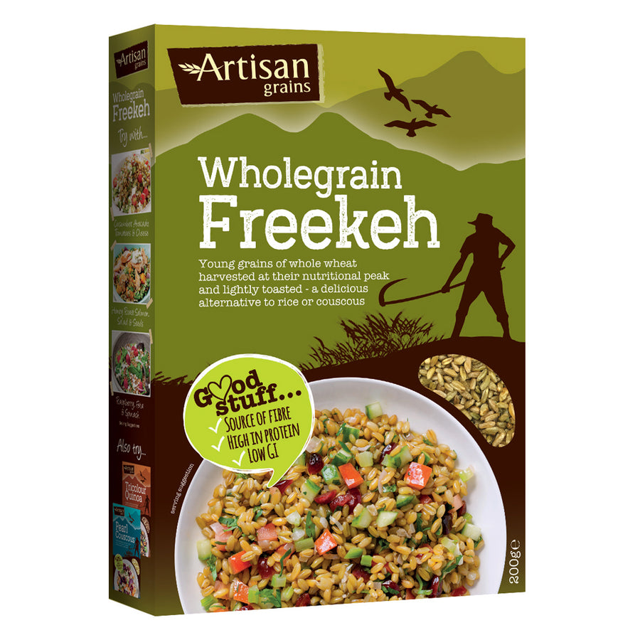 Artisan Grains Wholegrain Freekeh 200g - Pack of 2