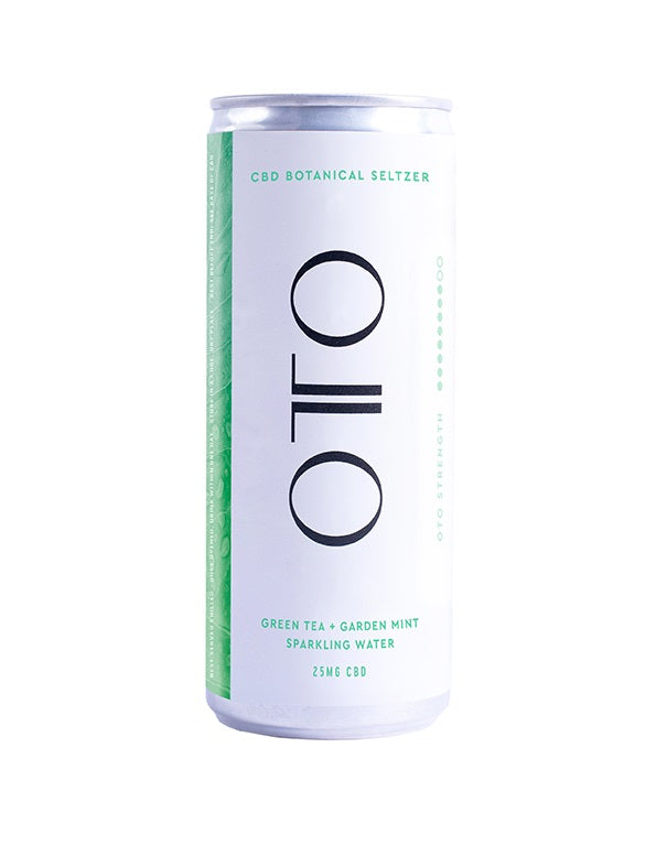 OTO Garden Mint & Green Tea CBD Seltzer Water 250ml