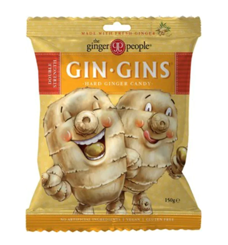 The Ginger People Gin Gins Hard Ginger Candy 150g