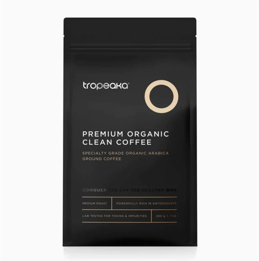 Tropeaka Organic Ground Clean Coffee 200g