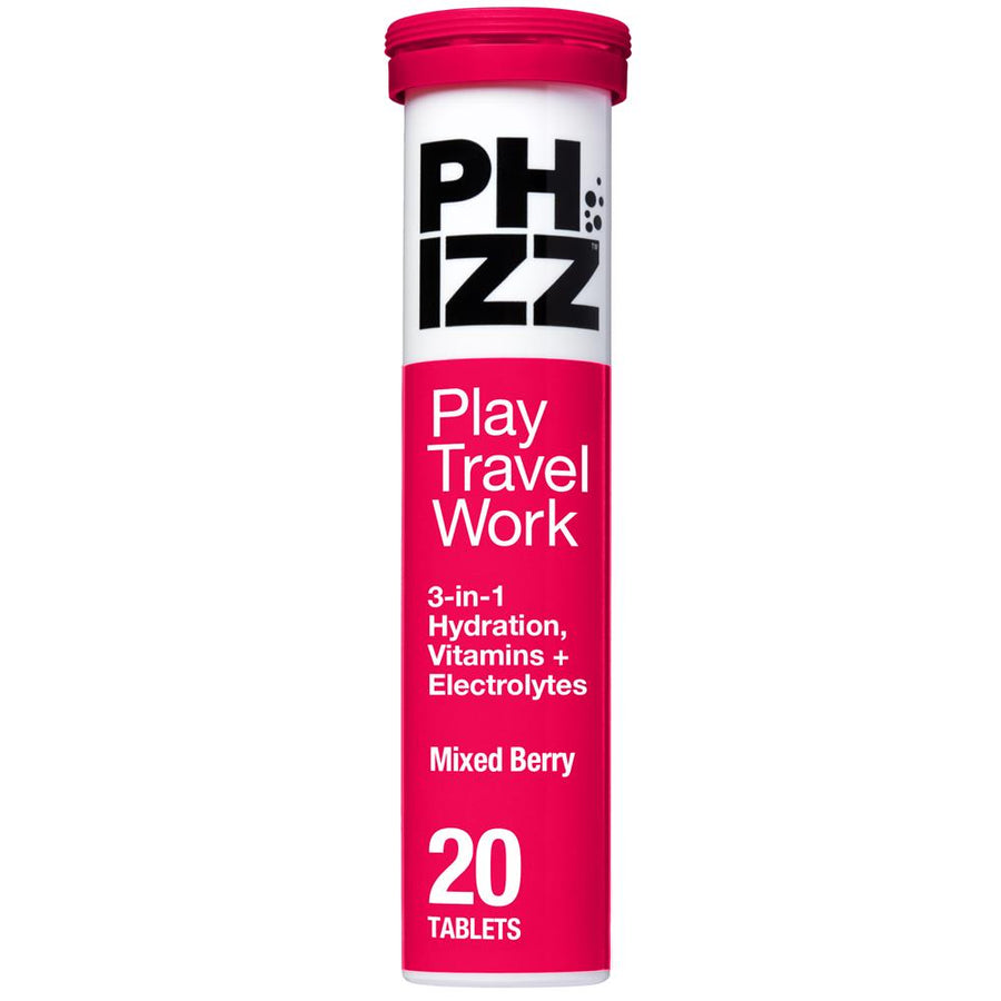 Phizz 3-in-1 Mixed Berry Effervescent - 20 Tablets