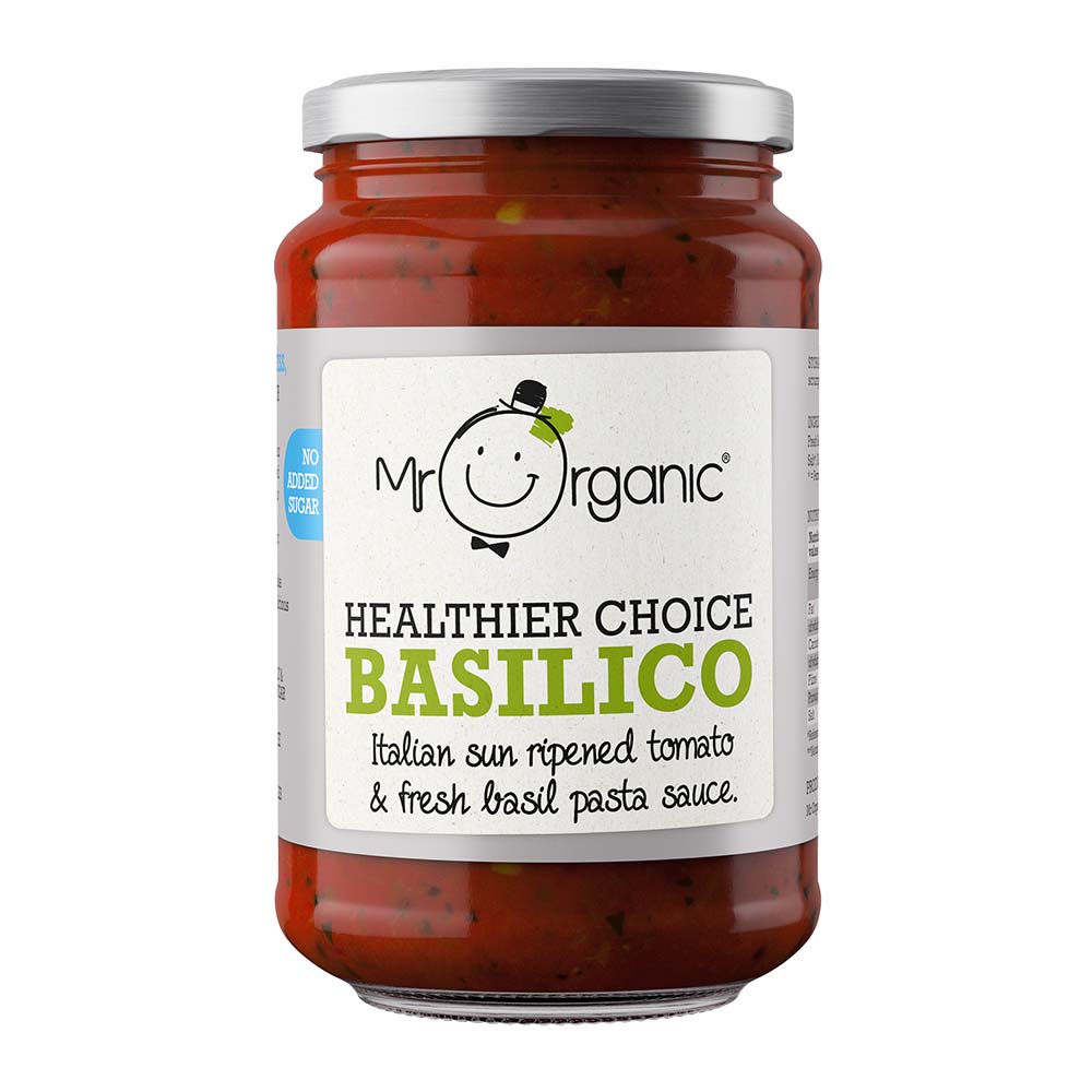 Mr Organic Basilico Sauce 350g