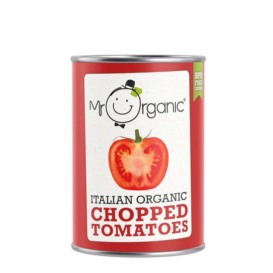 Mr Organic Chopped Tomatoes 400g