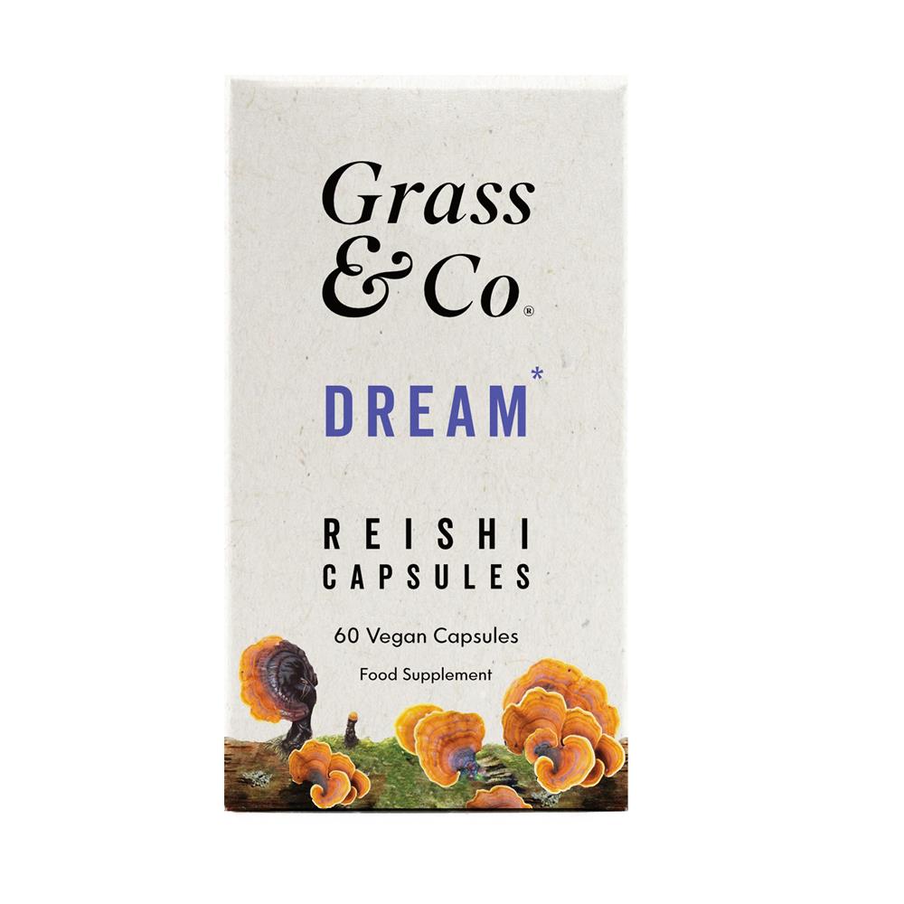 Grass & Co. DREAM Reishi Mushrooms - 60 Vegan Capsules