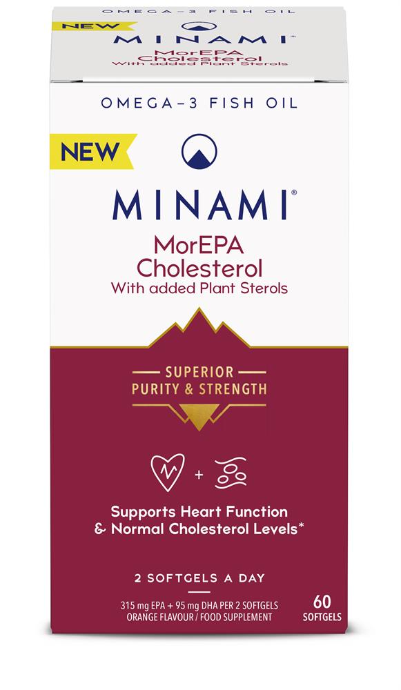 Minami Nutrition MorEPA Cholesterol 60 Softgels