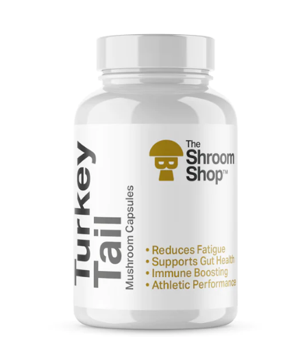 The Shroom Shop Turkey Tail Mushroom - 90 Capsules