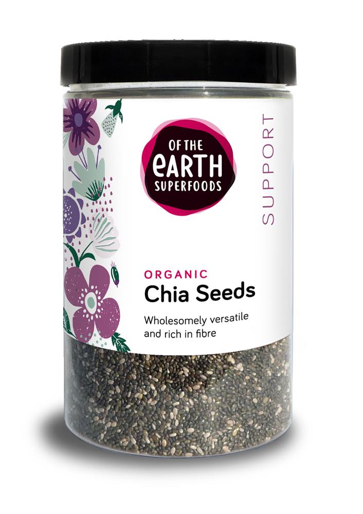 Of The Earth Superfoods Organic Raw Chia Seeds 250g