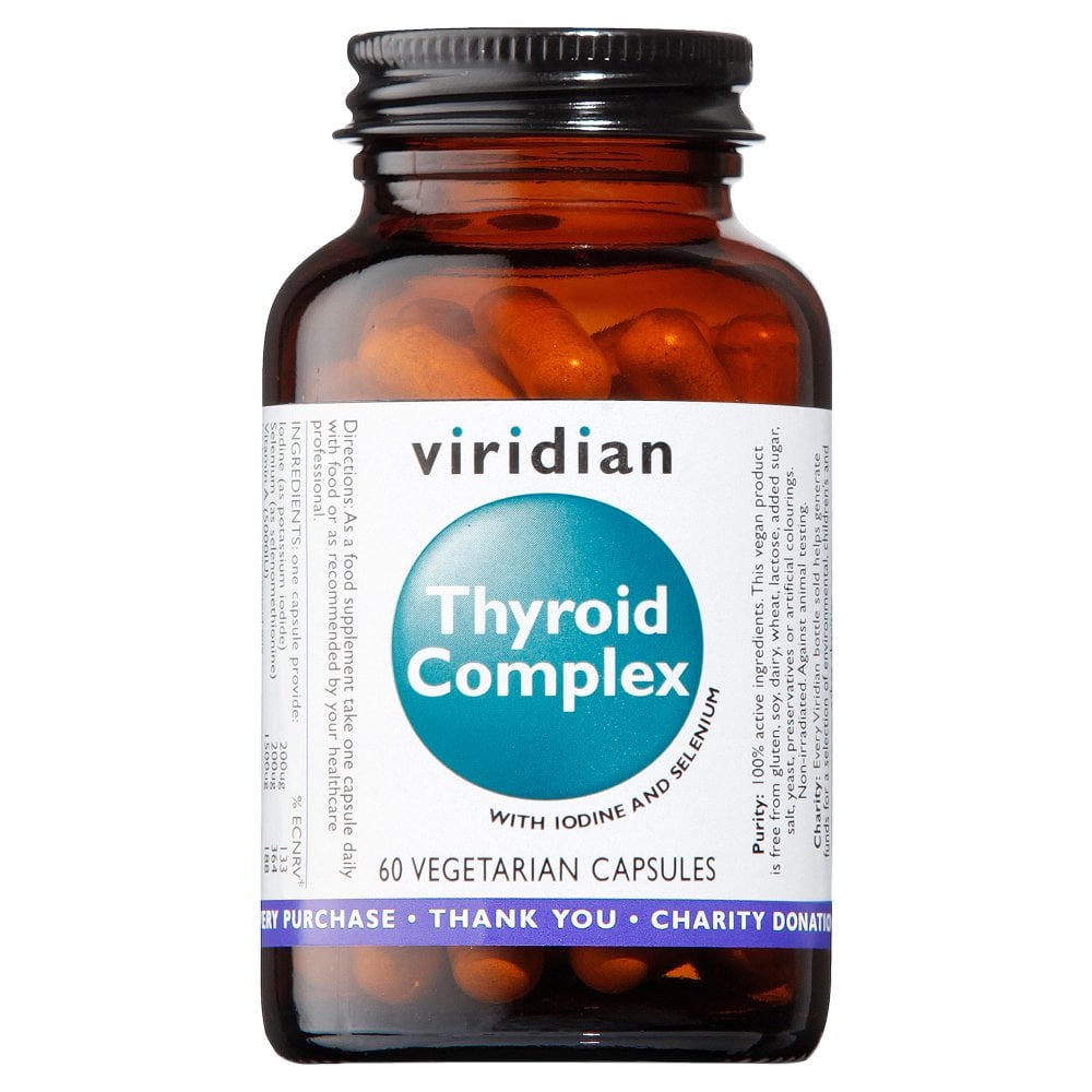 Viridian Thyroid Complex 60 Capsules