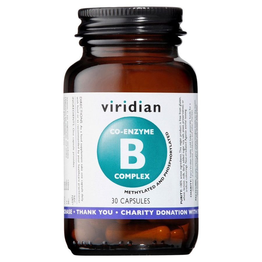 Viridian Co-Enzyme B-Complex 30 Capsules