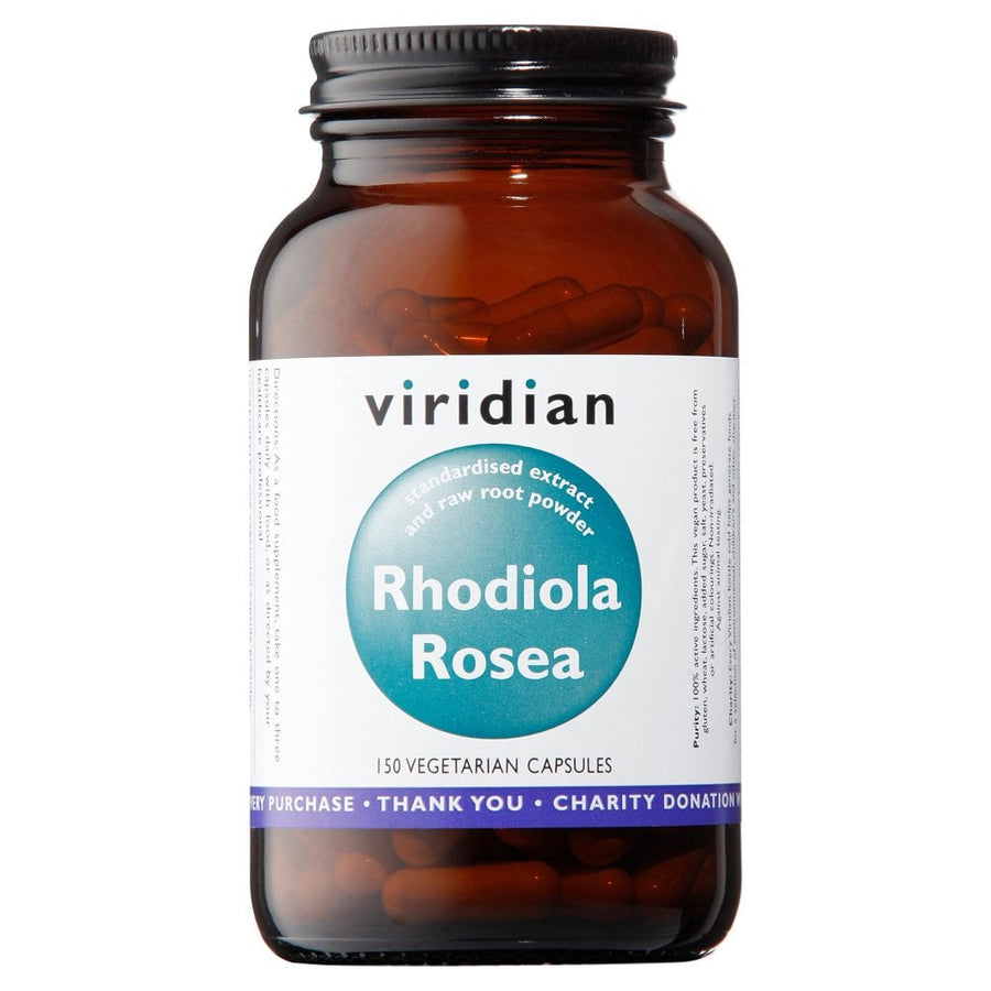 Viridian Rhodiola Rosea Root 150 Capsules