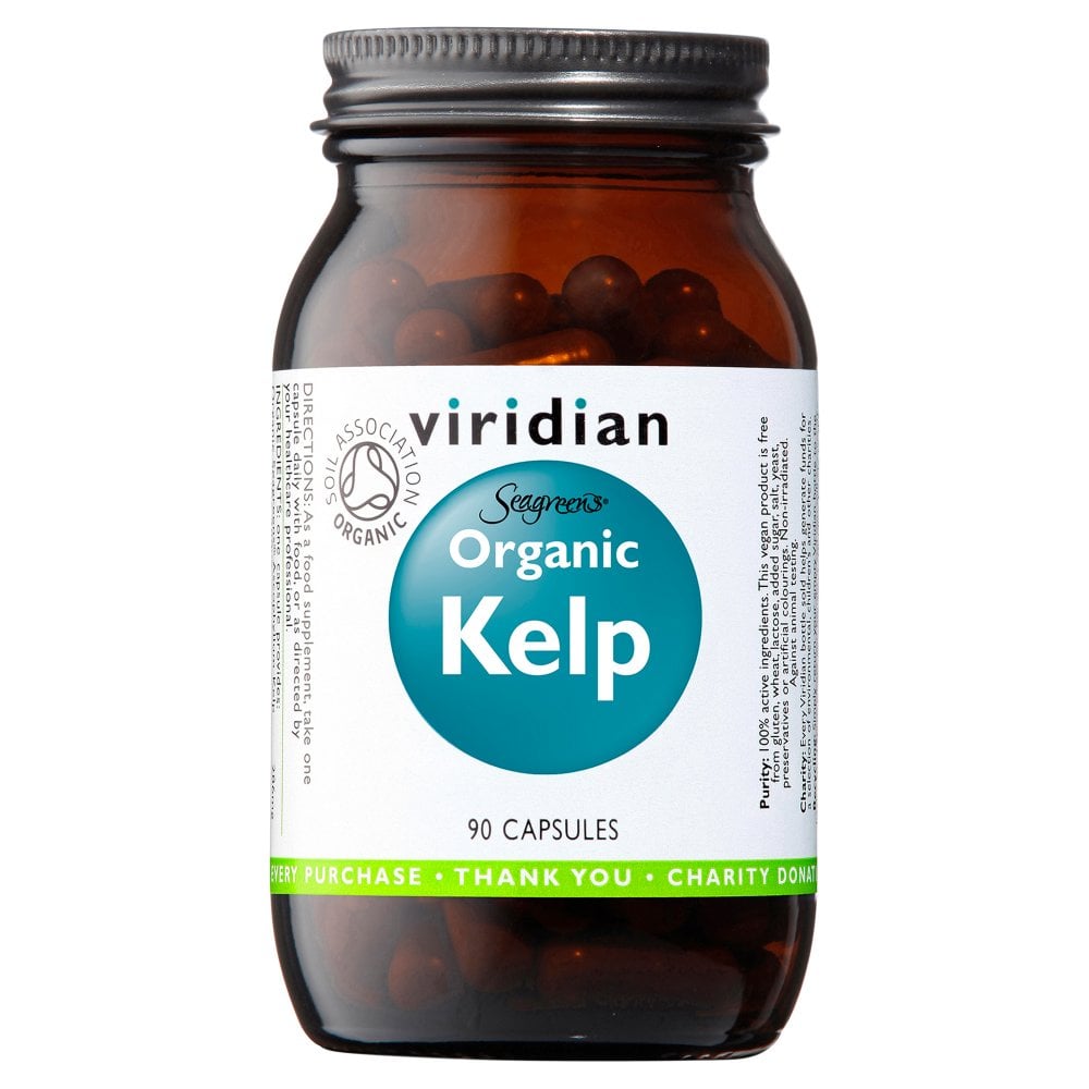 Viridian Organic Kelp 600mg 90 Capsules