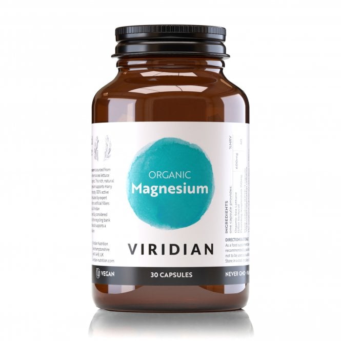 Viridian Organic Magnesium 30 Capsules