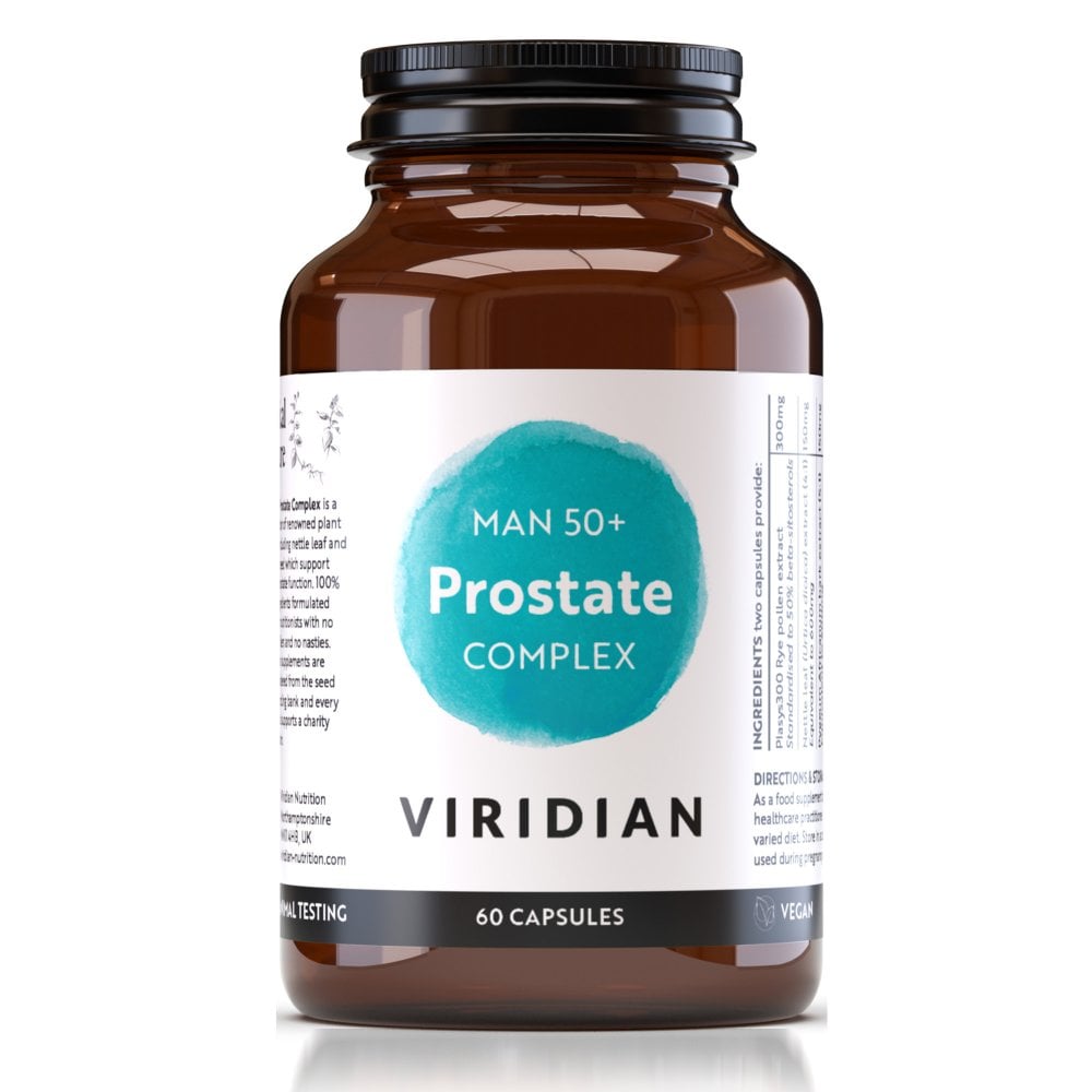 Viridian Man 50+ Prostate Complex 60 Capsules