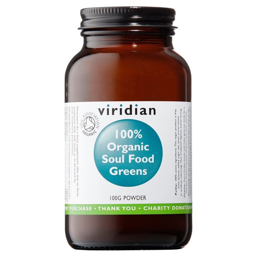 Viridian Organic Soul Food Greens Powder 100g