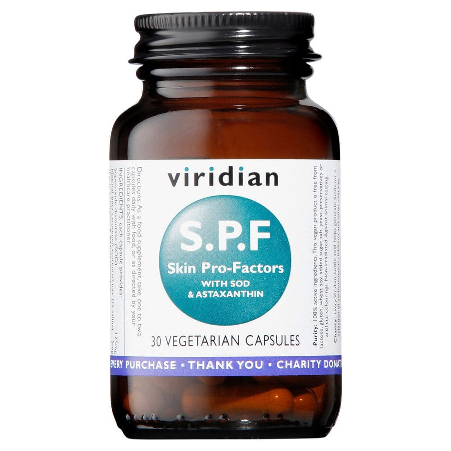 Viridian S.P.F Skin Pro-Factors 30 Capsules