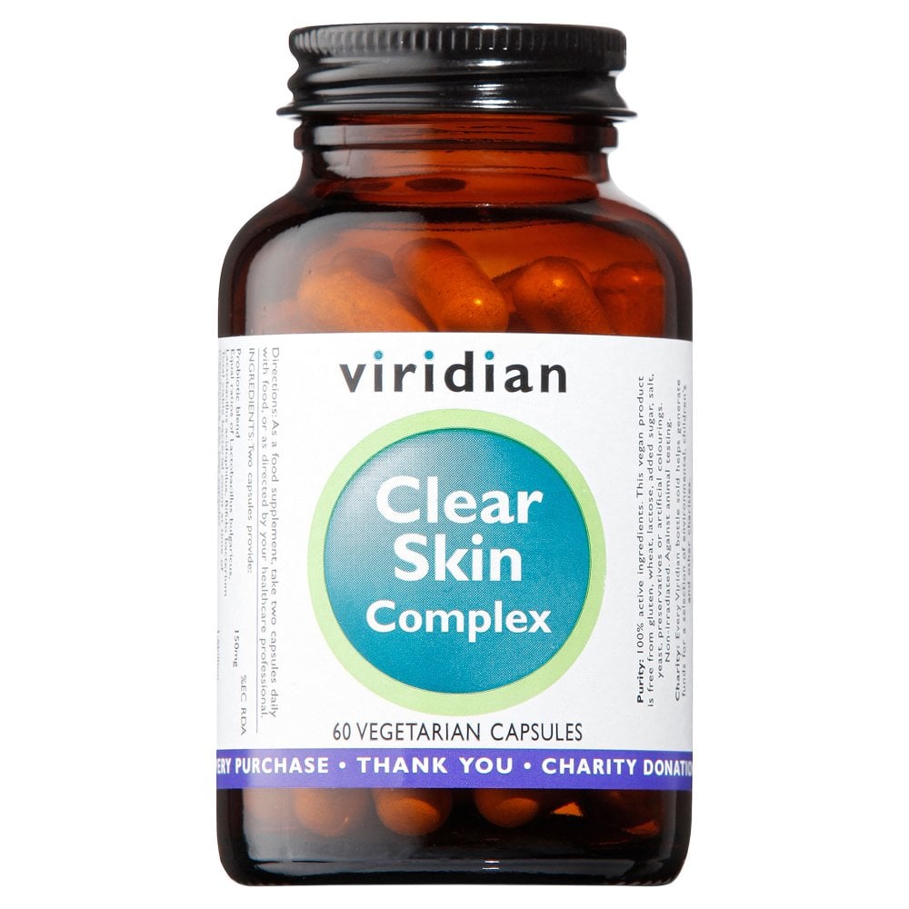 Viridian Clear Skin Complex 60 Capsules