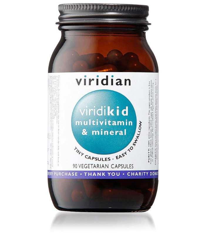 Viridian ViridiKid Multivitamin & Mineral 90 Capsules