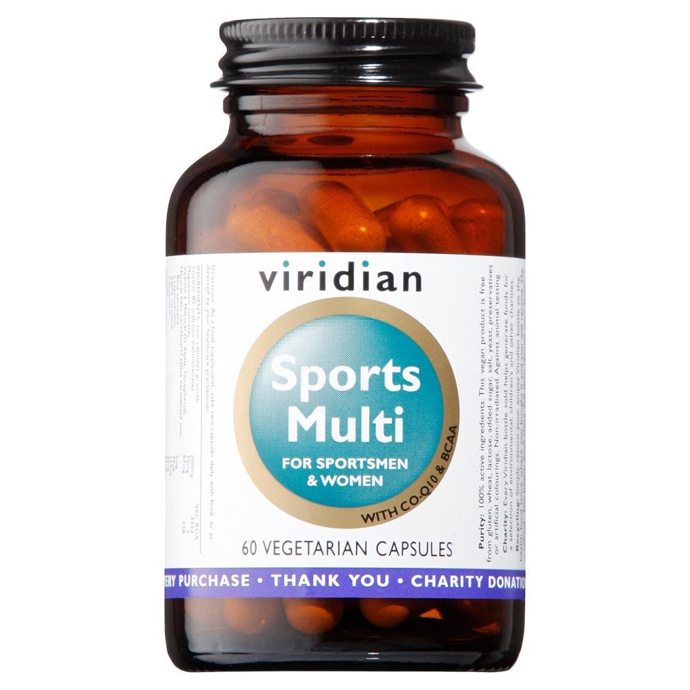 Viridian Sports Multi 60 Capsules