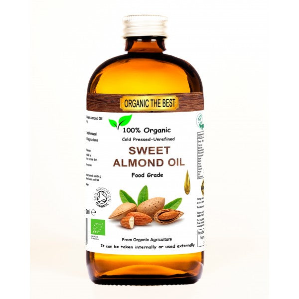 Organic The Best Organic Sweet Almond Oil 240ml