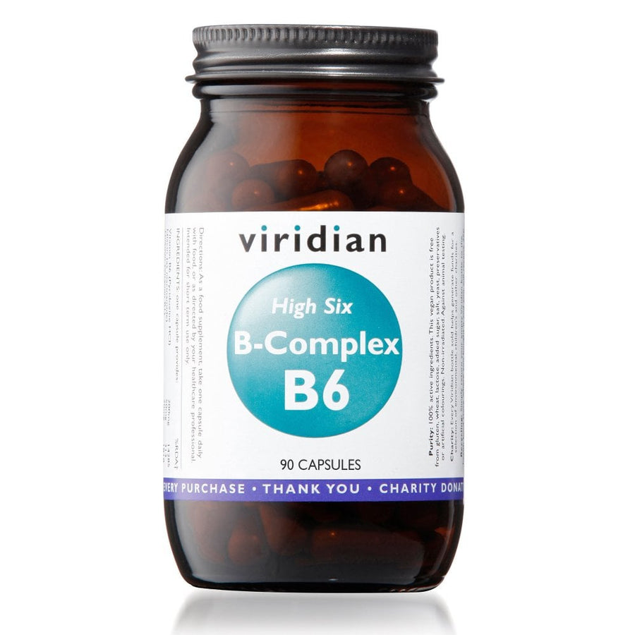 Viridian High Six B-Complex B6 90 Capsules