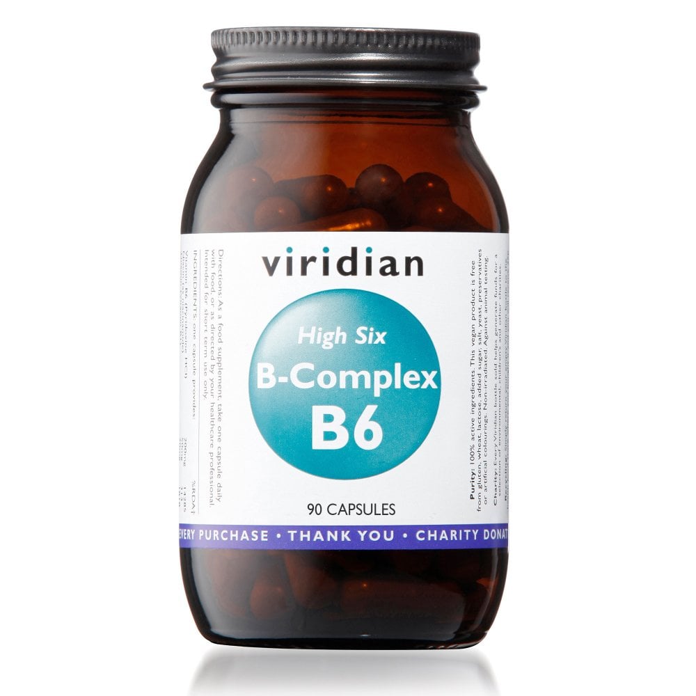 Viridian High Six B-Complex B6 90 Capsules