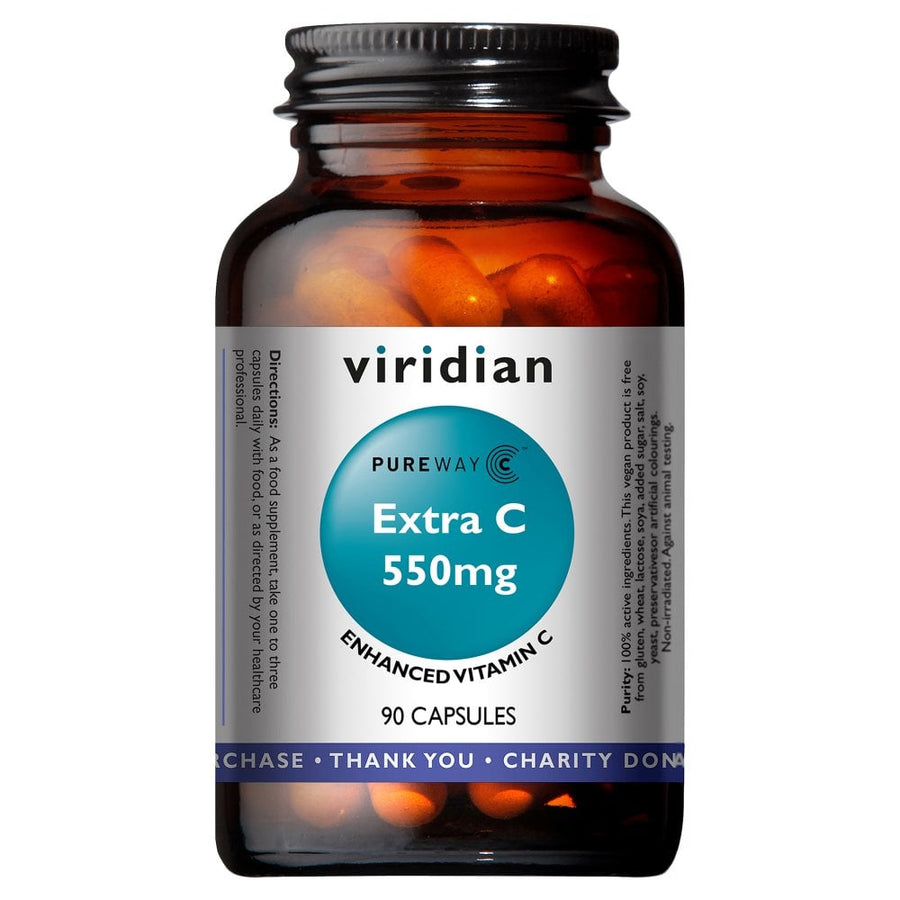 Viridian Extra-C 550mg 90 Capsules