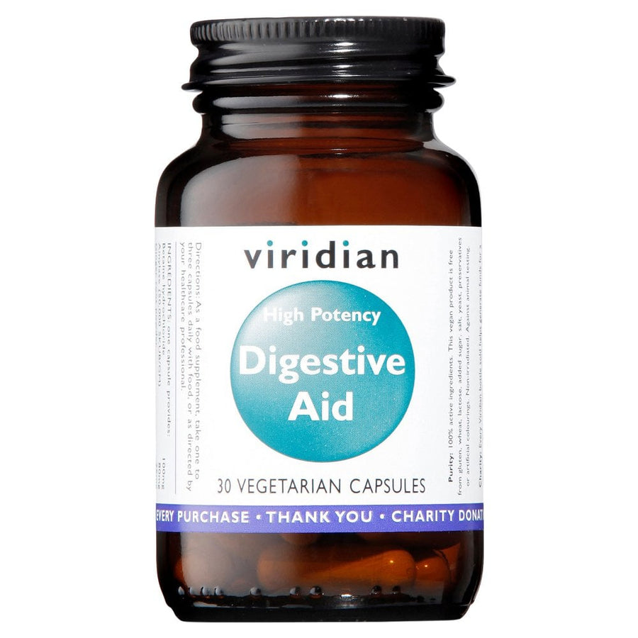 Viridian High Potency Digestive Aid 30 Capsules