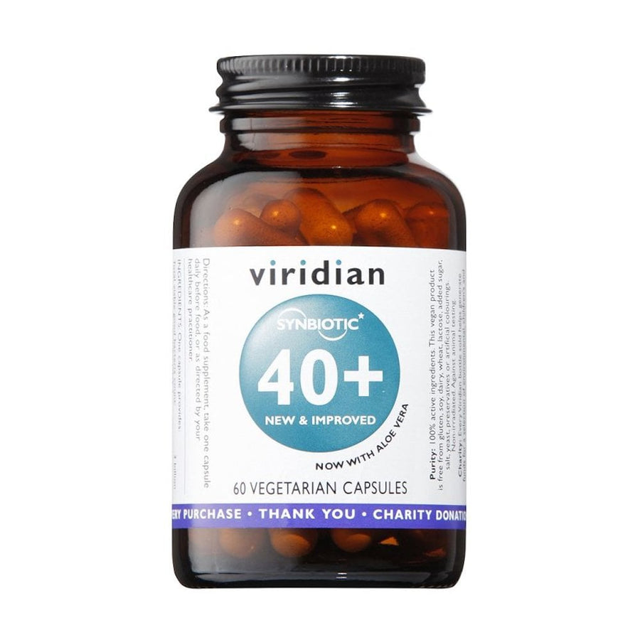 Viridian Synbiotic 40+ 60 Capsules