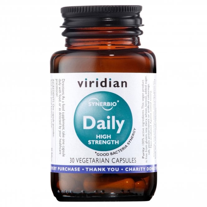 Viridian Synbiotic Daily High Strength 30 Capsules