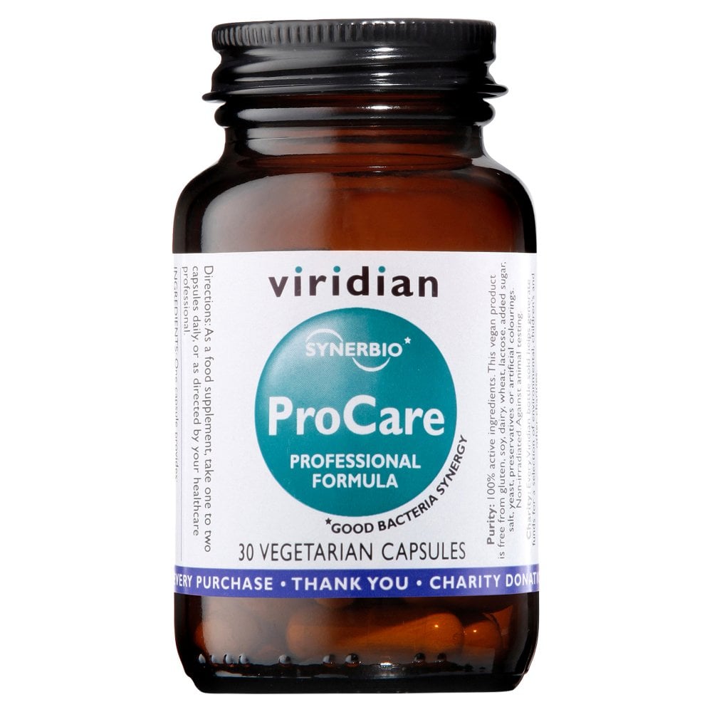 Viridian Synbiotic ProCare 30 Capsules