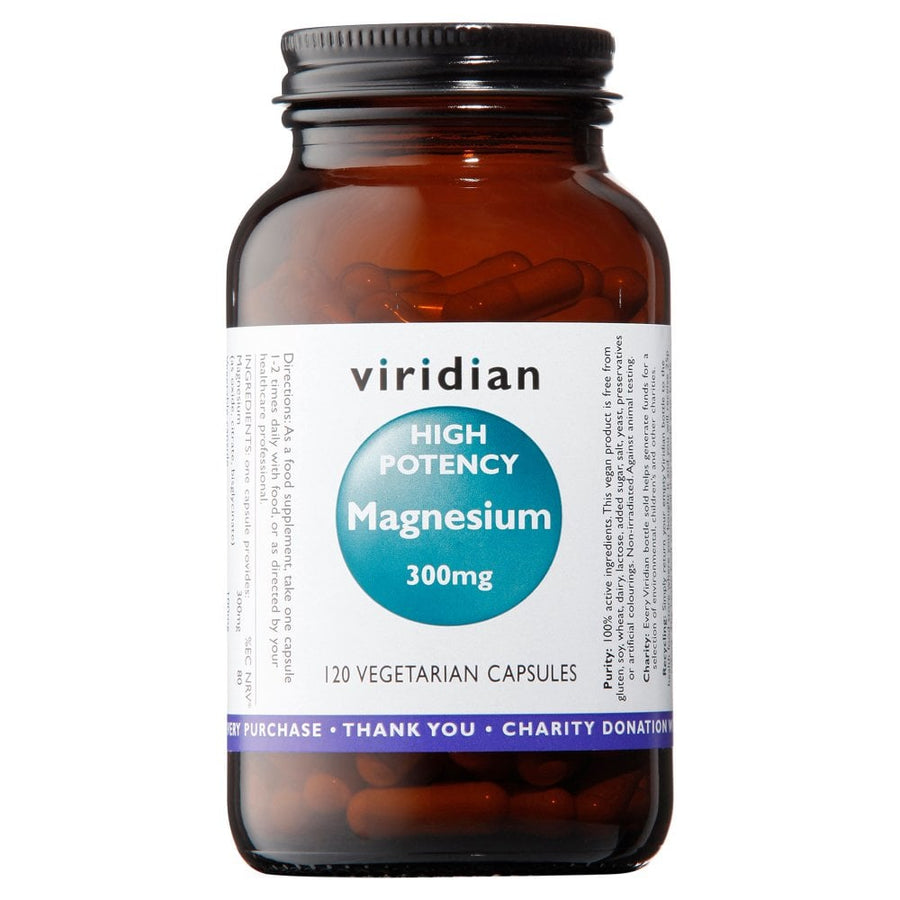 Viridian High Potency Magnesium 120 Capsules