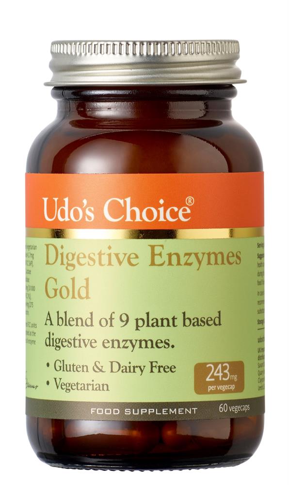 Udo's Choice Digestive Enzyme Gold 60 Capsules
