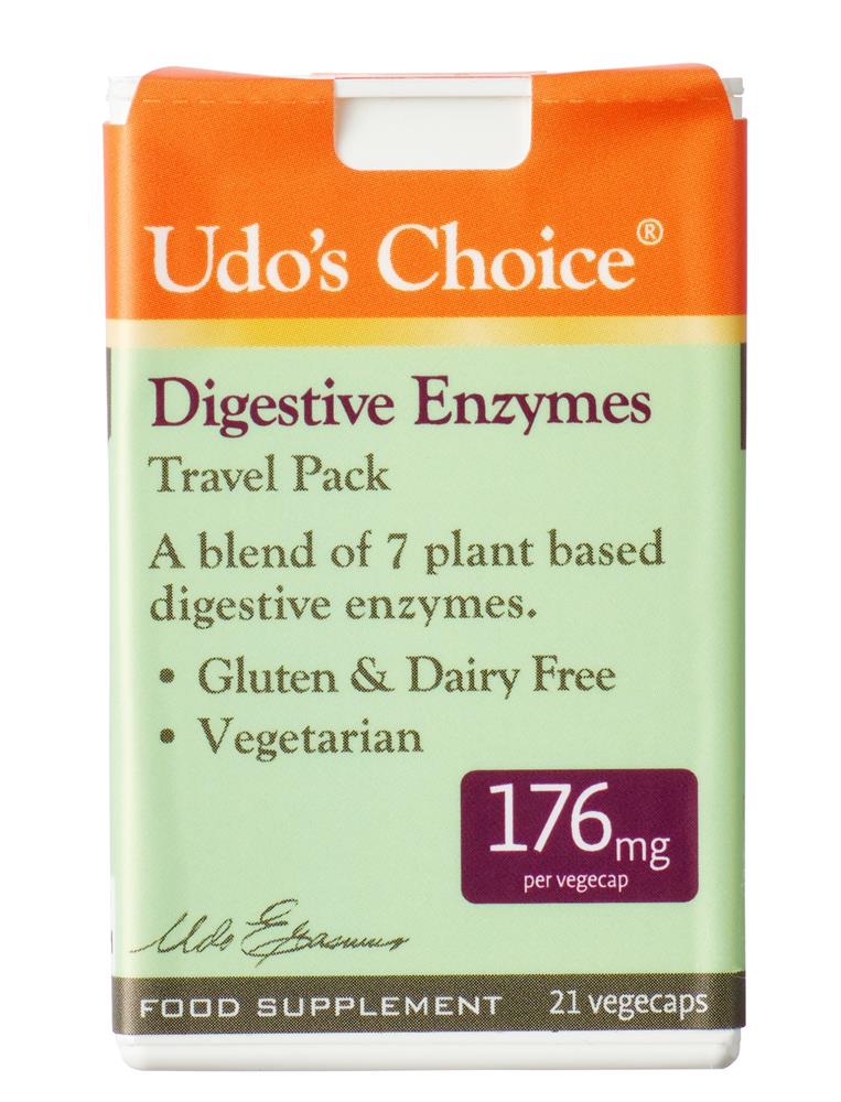 Udo's Choice Digestive Enzyme Travel Pack - 21 Capsules