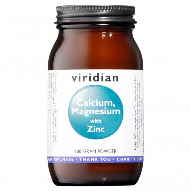 Viridian Calcium Magnesium Zinc Powder 100g