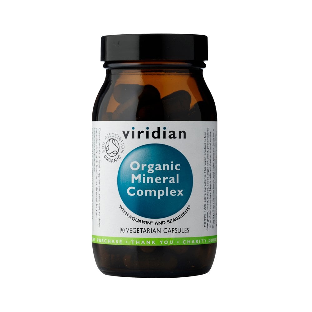 Viridian Organic Mineral Complex 90 Capsules