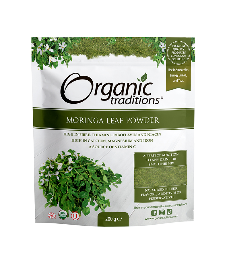 Organic Traditions Organic Moringa Powder 200g
