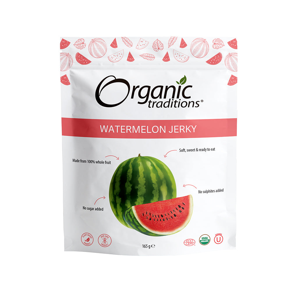 Organic Traditions Watermelon Jerky 165g