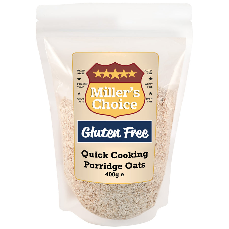Miller's Choice Gluten Free Quick Cooking Porridge Oats 400g