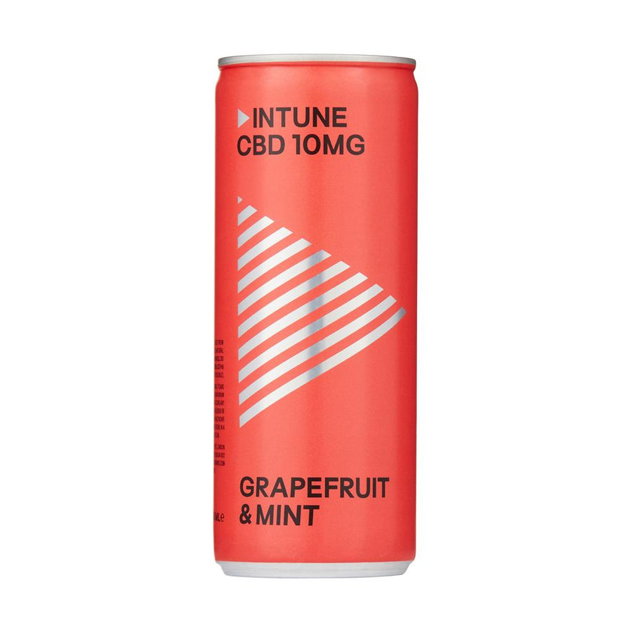Intune Grapefruit & Mint 10mg CBD Drink 250ml - Pack of 3