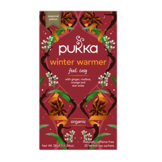 Pukka Organic Winter Warmer Herbal Tea - 20 Sachets